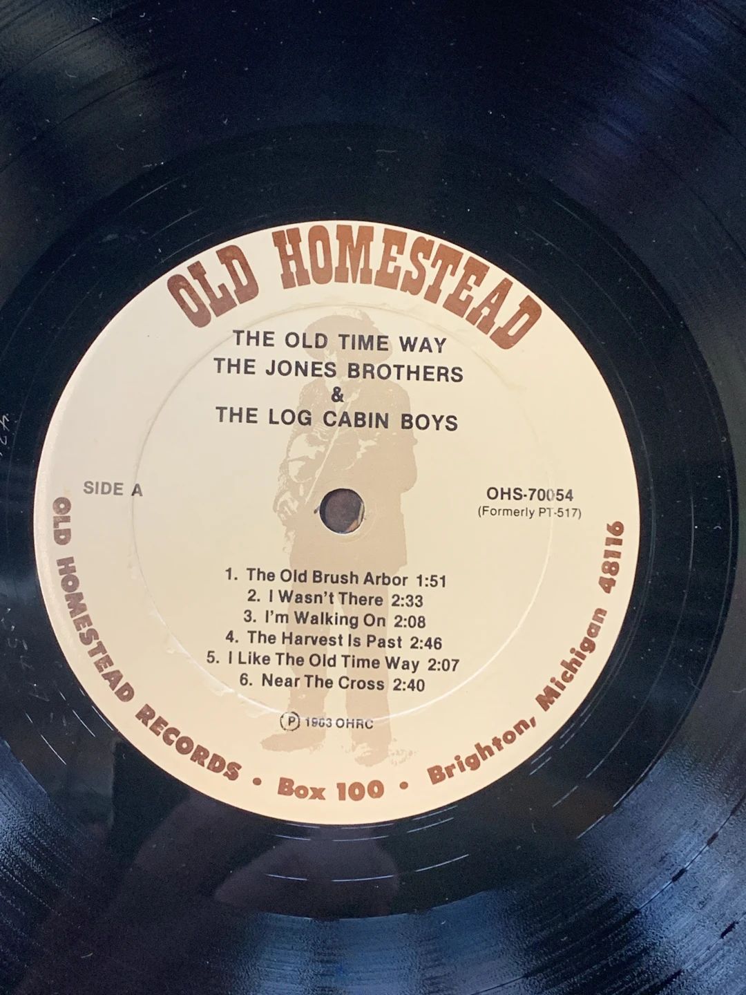 Log Cabin Boys|The Jones Brothers, The – The Old Time Way (1974, Pine Tree Records)