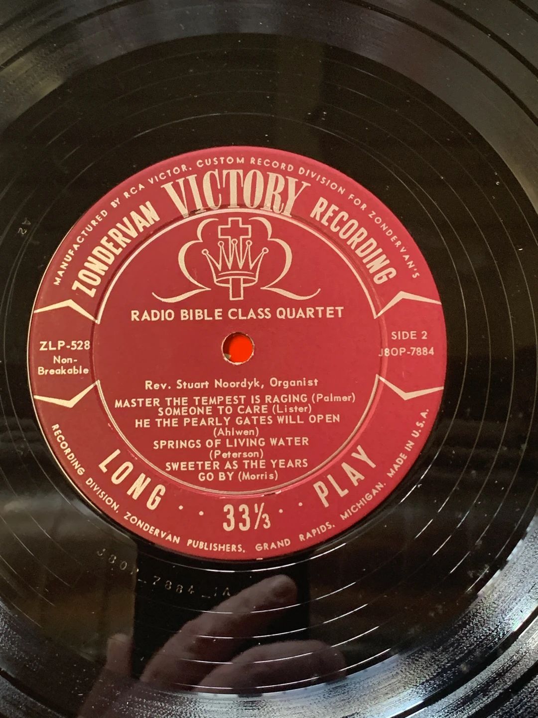 Radio Bible Class Quartet – Springs Of Living Water (Zondervan Victory Recording)
