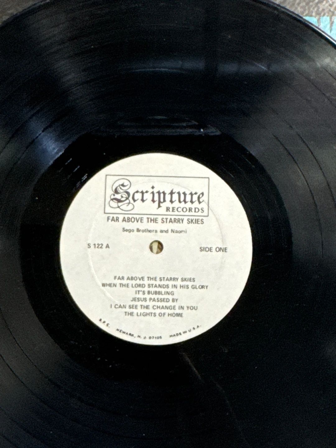 Sego Brothers And Naomi – Far Above The Starry Skies (1964, Scripture Records)