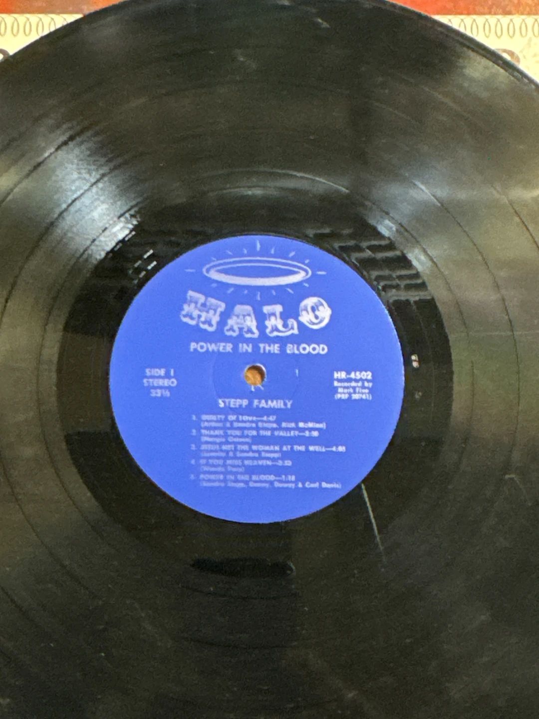 Stepp Family, The – Power In The Blood (1970, Halo (4))