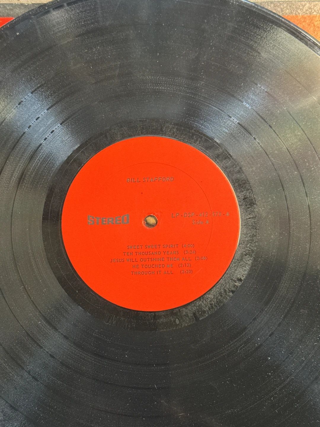 Bill Stafford (3) – Sweet Sweet Spirit (Not On Label)