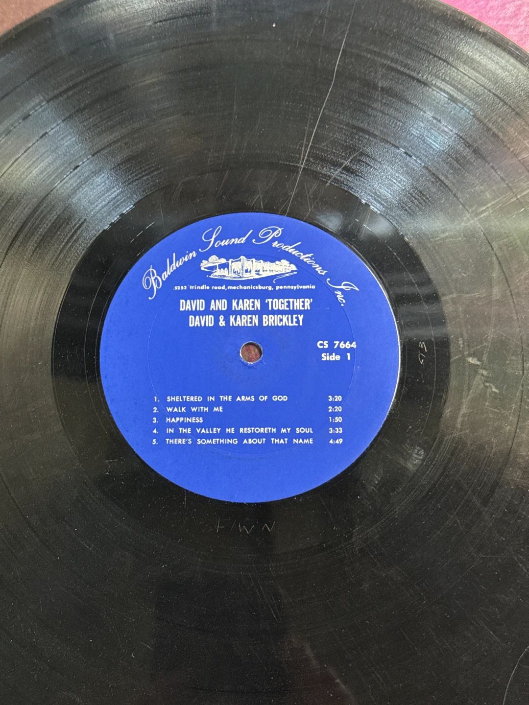 David & Karen Brickley – Together (Baldwin Sound Productions)