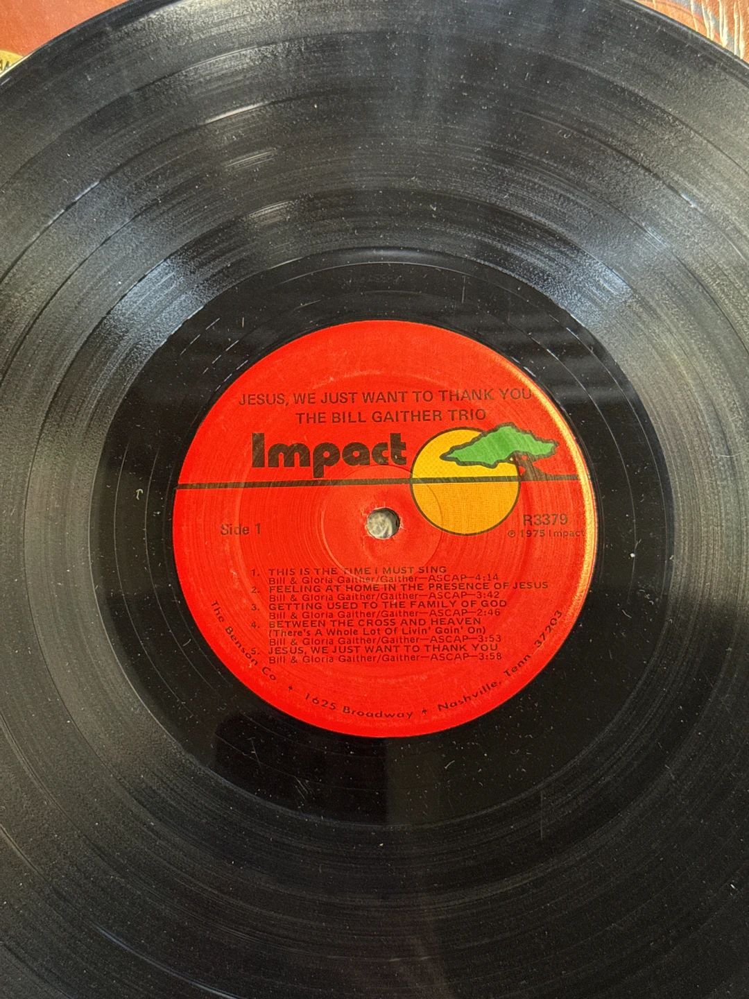 Bill Gaither Trio, The – Jesus, We Just Want To Thank You (1975, Impact (7))
