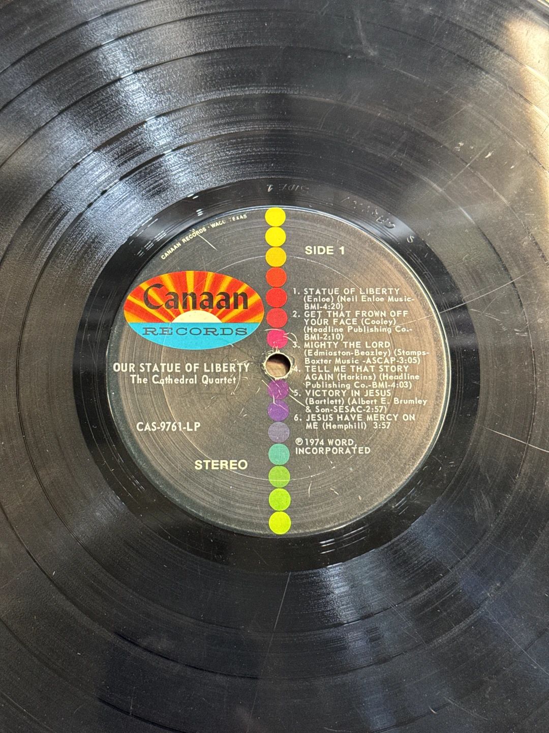 Cathedrals, The – Our Statue Of Liberty (1974, Canaan Records)