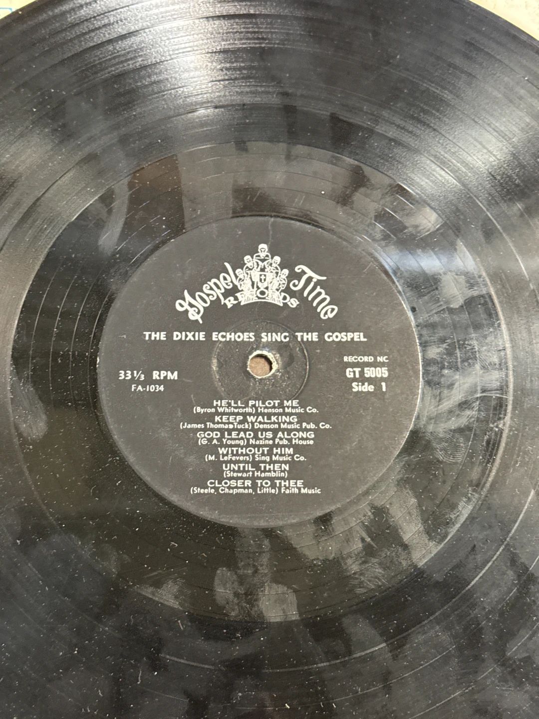 Dixie Echoes|Hal Kennedy|Sue Whitfield, The – Sing Songs Of Faith (1963, Songs Of Faith Records)