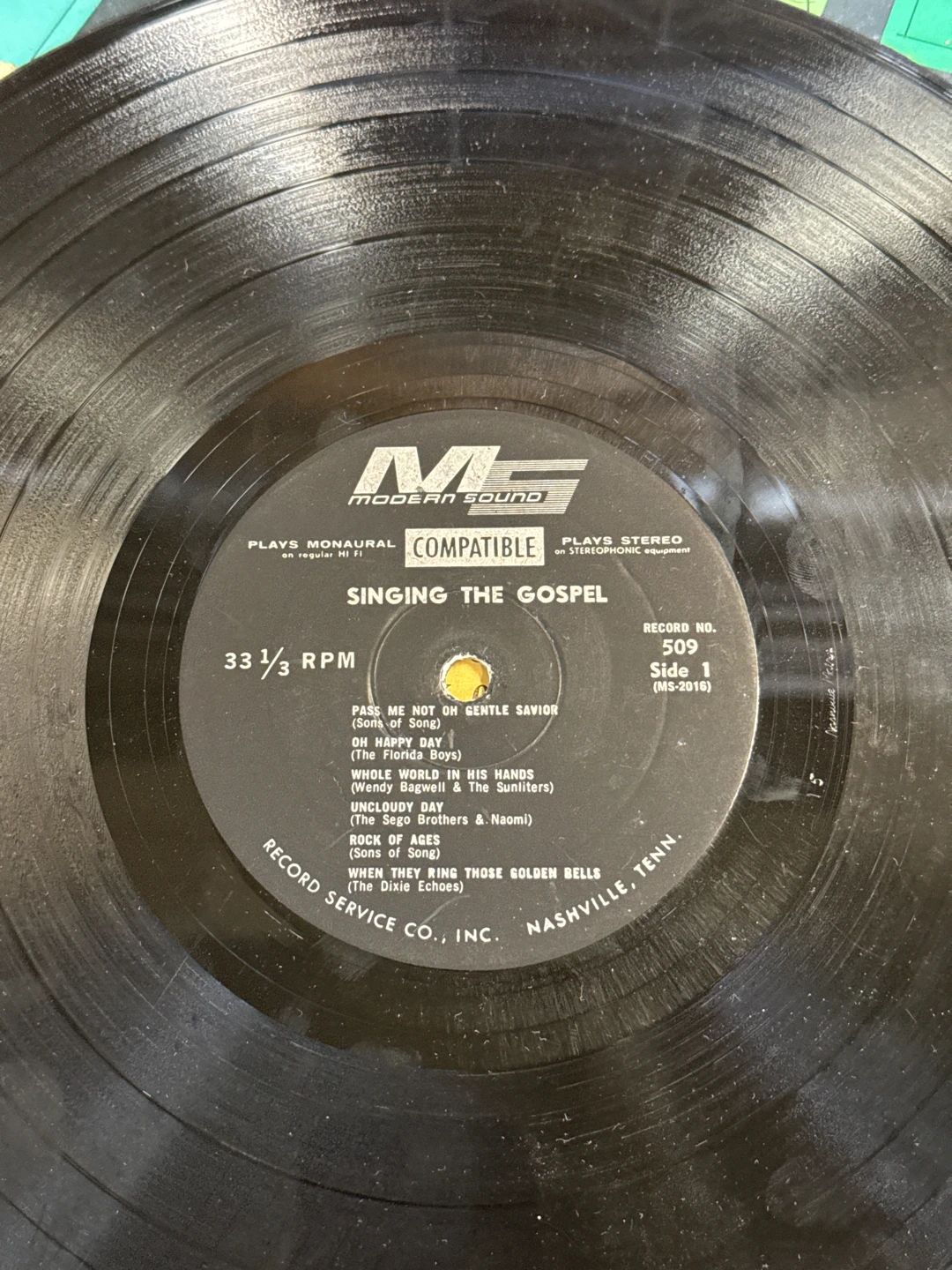 Various – Singing The Gospel (1986, Folklyric Records)