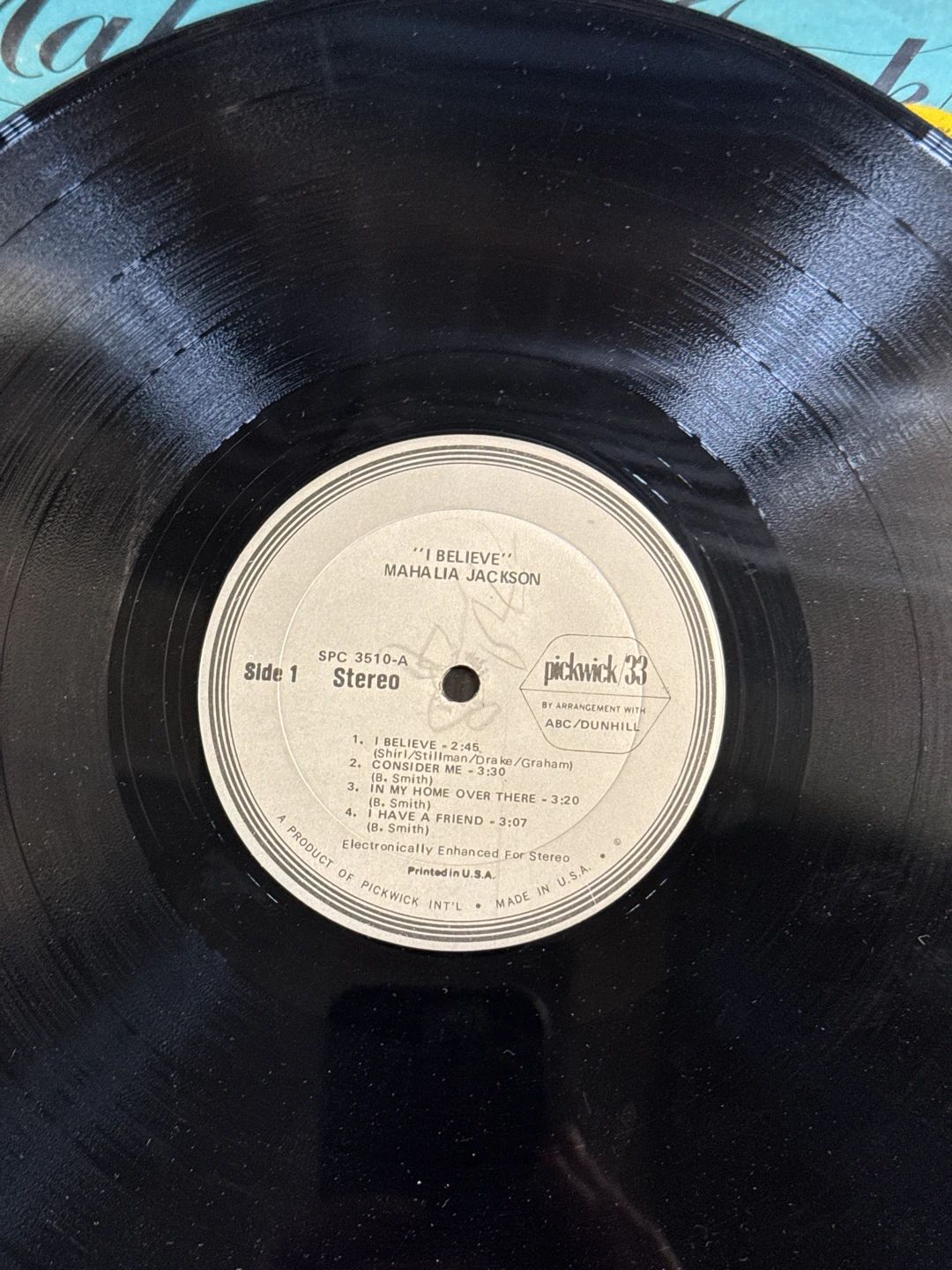 Mahalia Jackson – I Believe (1972, Columbia)
