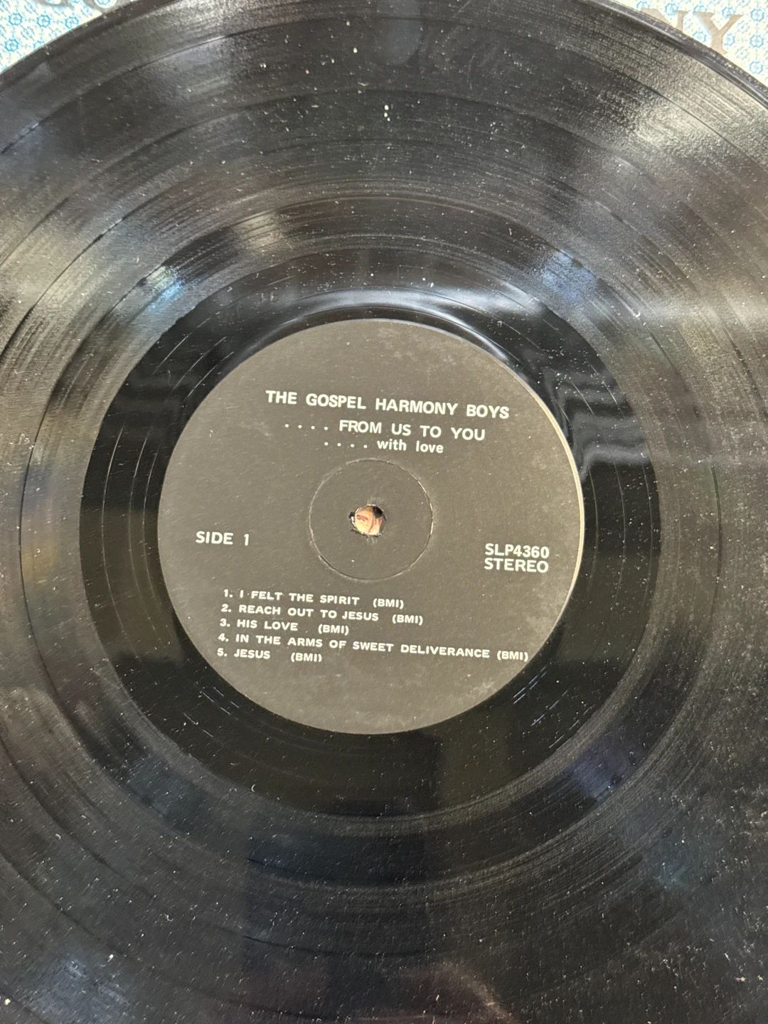 Gospel Harmony Boys, The – From Us To You With Love (Not On Label)