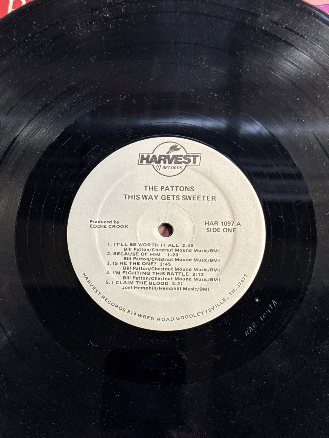 Pattons, The – This Way Gets Sweeter (1987, Harvest Records (9))