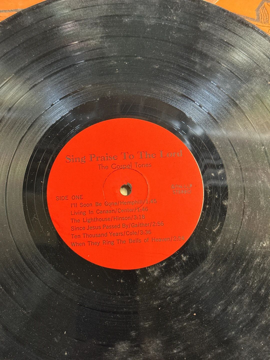 Gospel Tones (10), The – Sing Praise To The Lord (1966, Gospel Tone Productions)