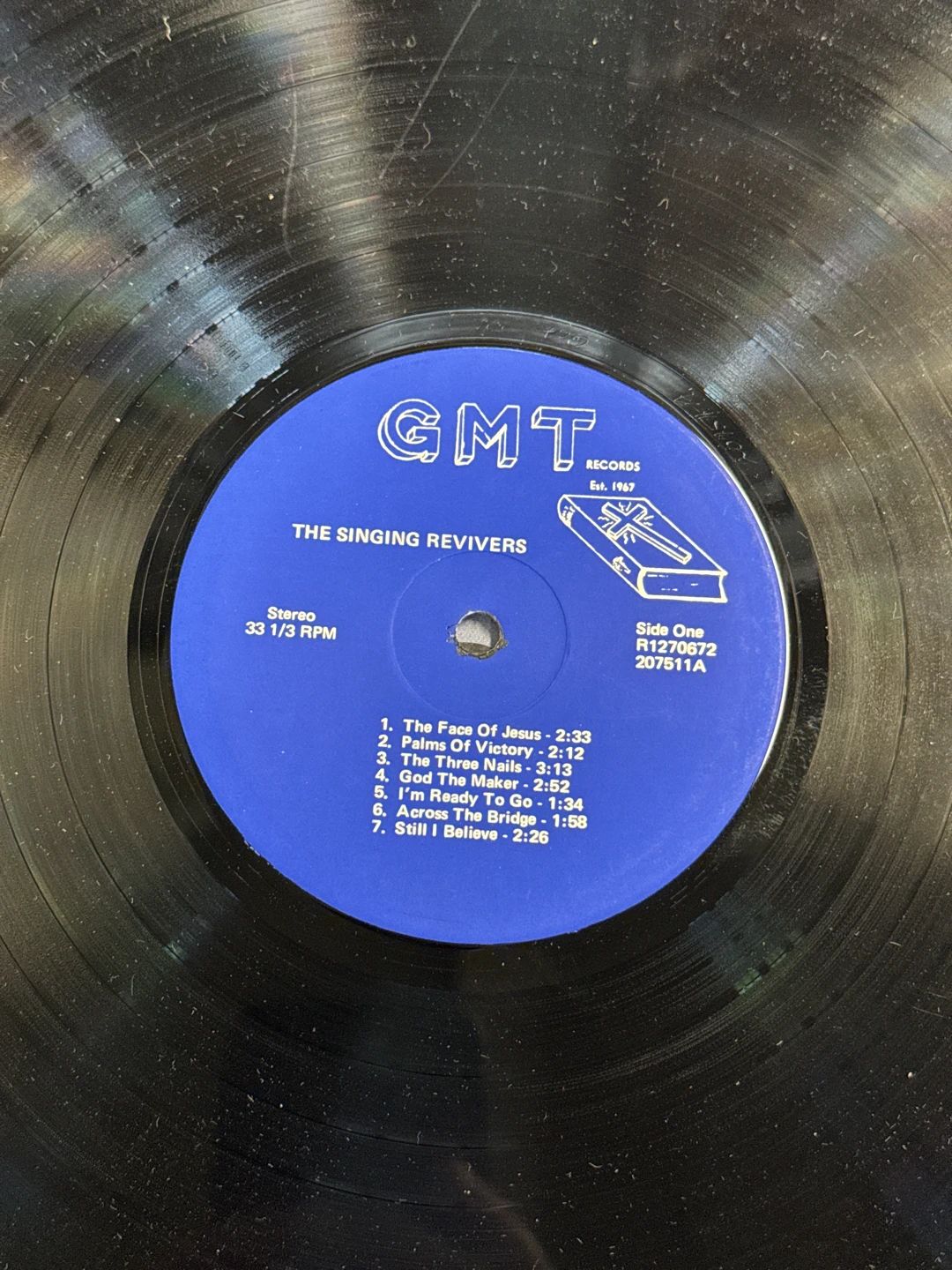 Singing Revivers, The – The Face Of Jesus (1972, GMT Records (2))