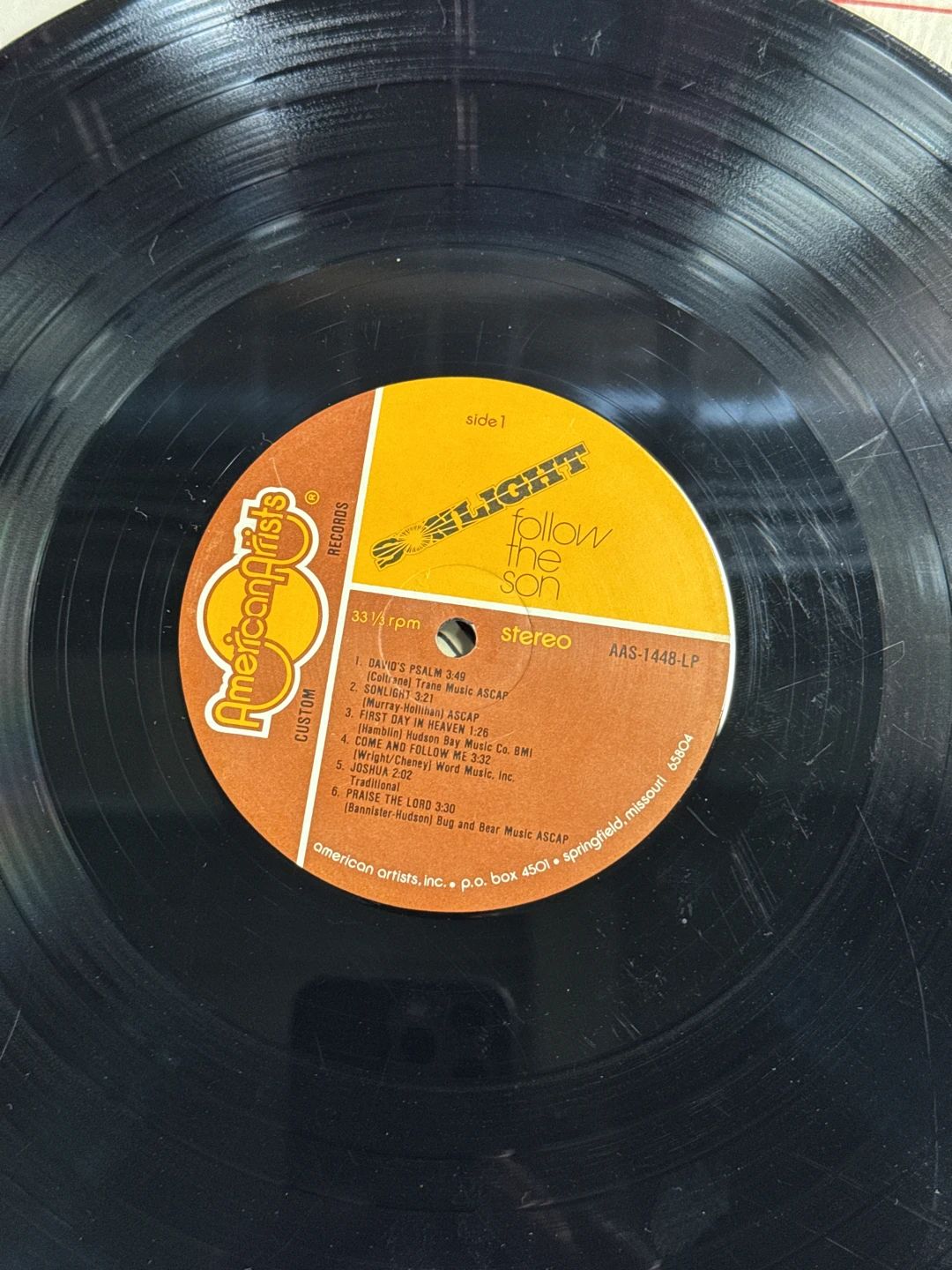 Sonlight (4) – Follow The Son (1981, American Artists)