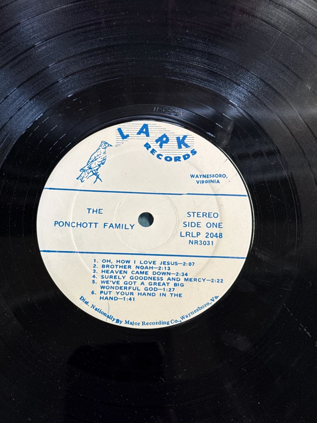 Ponchot Family, The – Oh, How I Love Jesus (1973, Lark Records (3))