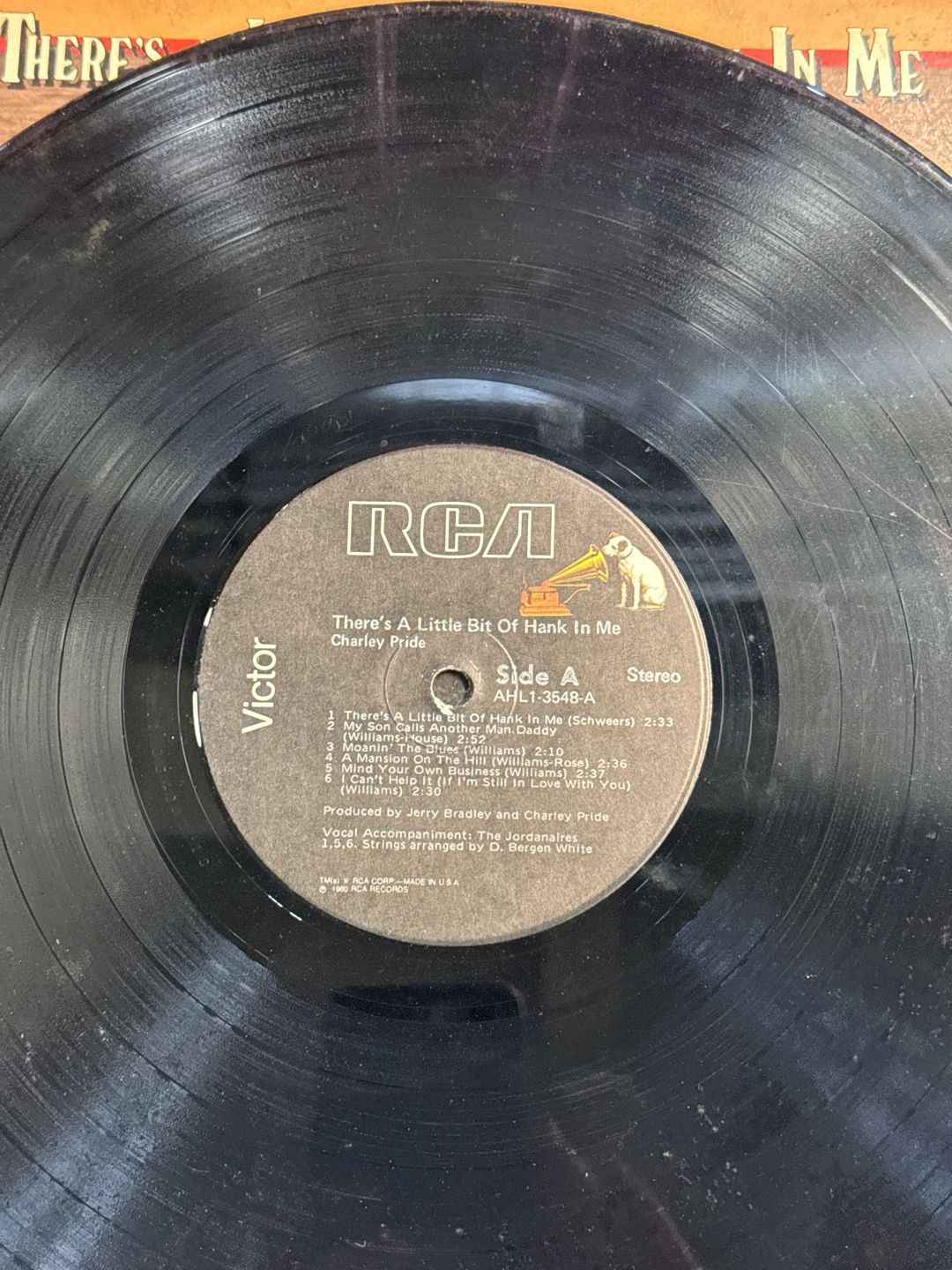 Charley Pride – There's A Little Bit Of Hank In Me (1980, RCA Victor)
