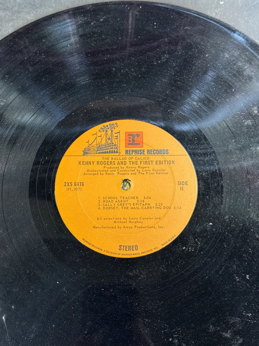 Kenny Rogers & The First Edition – The Ballad Of Calico (1972, Reprise Records)