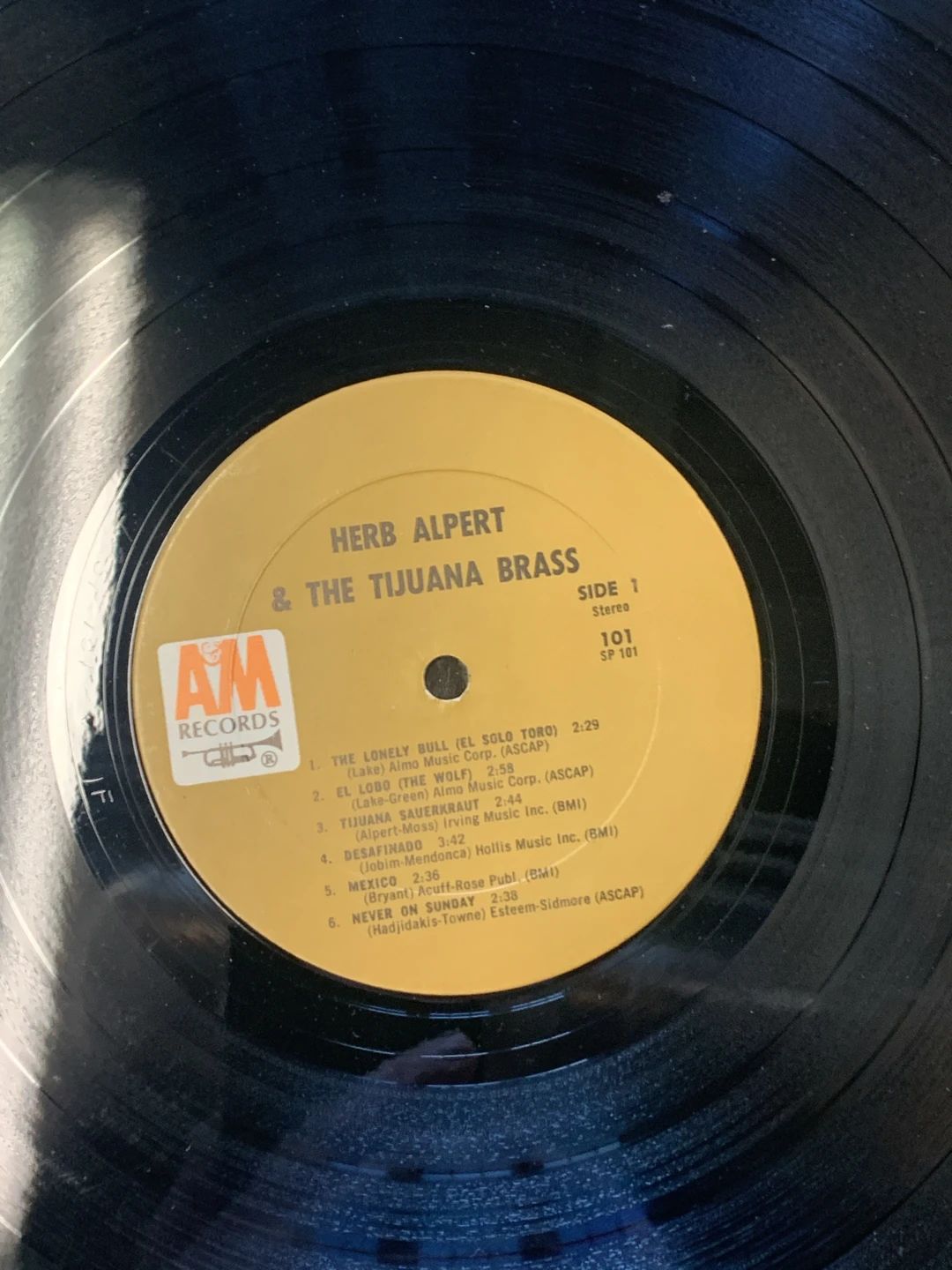 Herb Alpert & The Tijuana Brass – The Lonely Bull (1962, A&M Records)