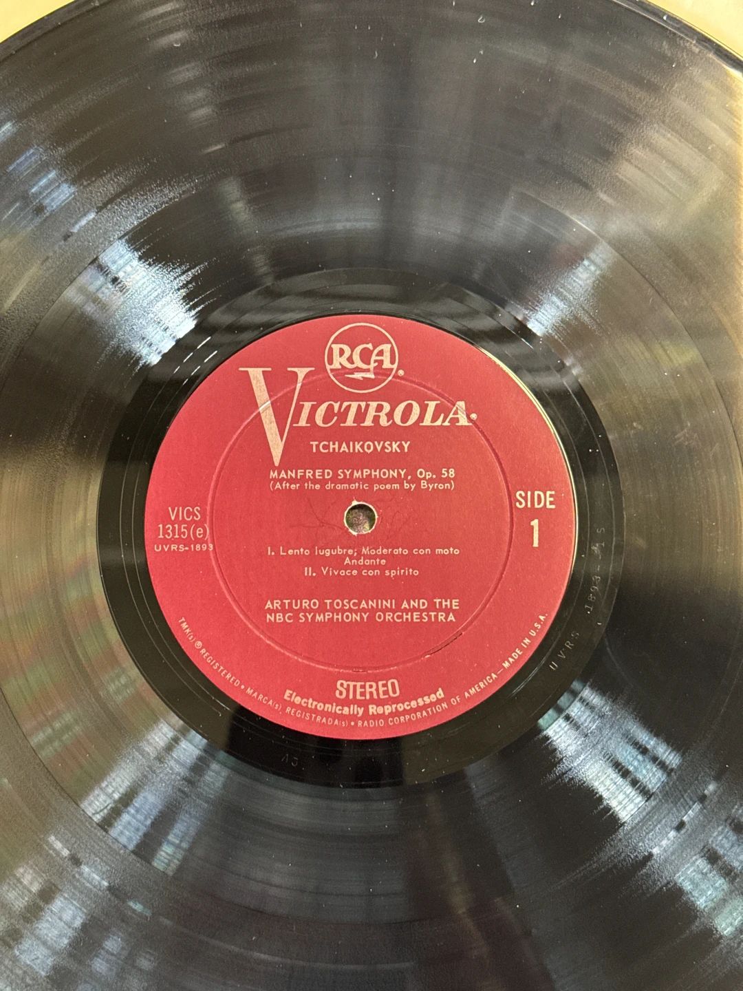 Arturo Toscanini|NBC Symphony Orchestra – Tchaikovsky - Manfred Symphony, Op. 58 (1968, RCA Victrola)
