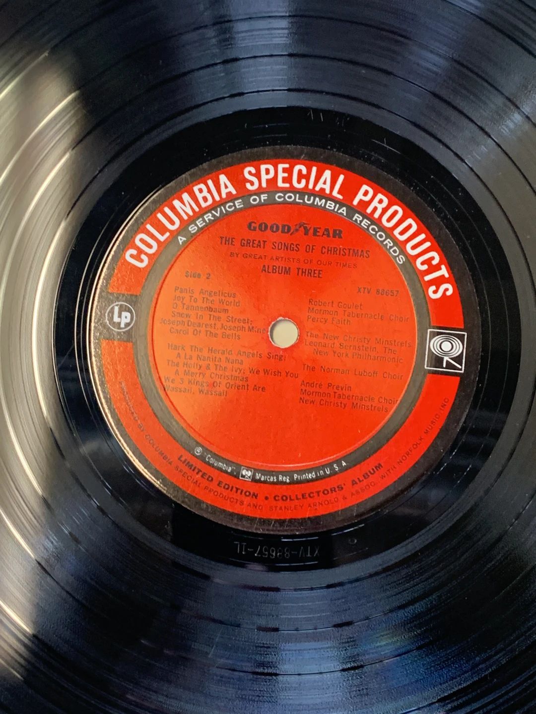Various – The Great Songs Of Christmas, Album Three (1963, Columbia Special Products)