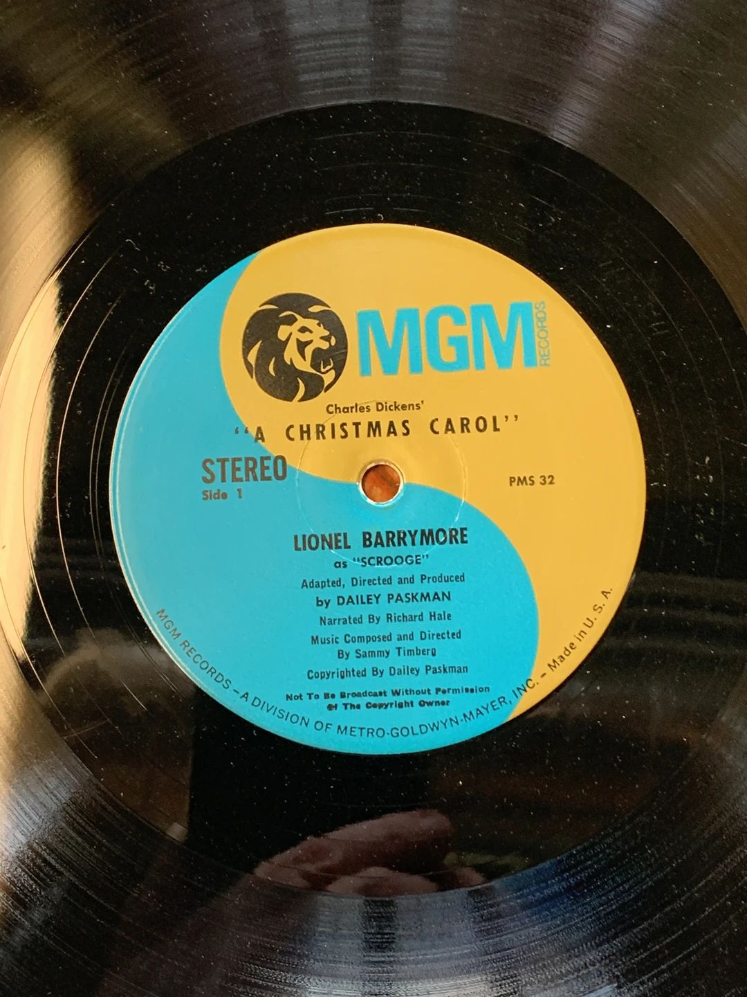 Lionel Barrymore|Canterbury Choir|Sammy Timberg – A Christmas Carol (MGM Records)