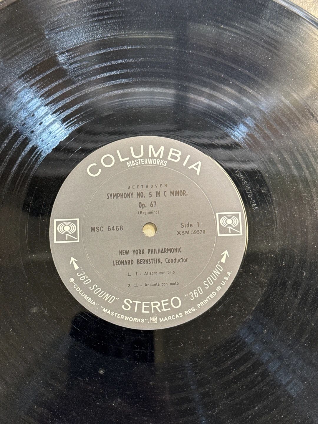 Ludwig van Beethoven|Leonard Bernstein|New York Philharmonic – Fifth Symphony (1963, Columbia Masterworks)