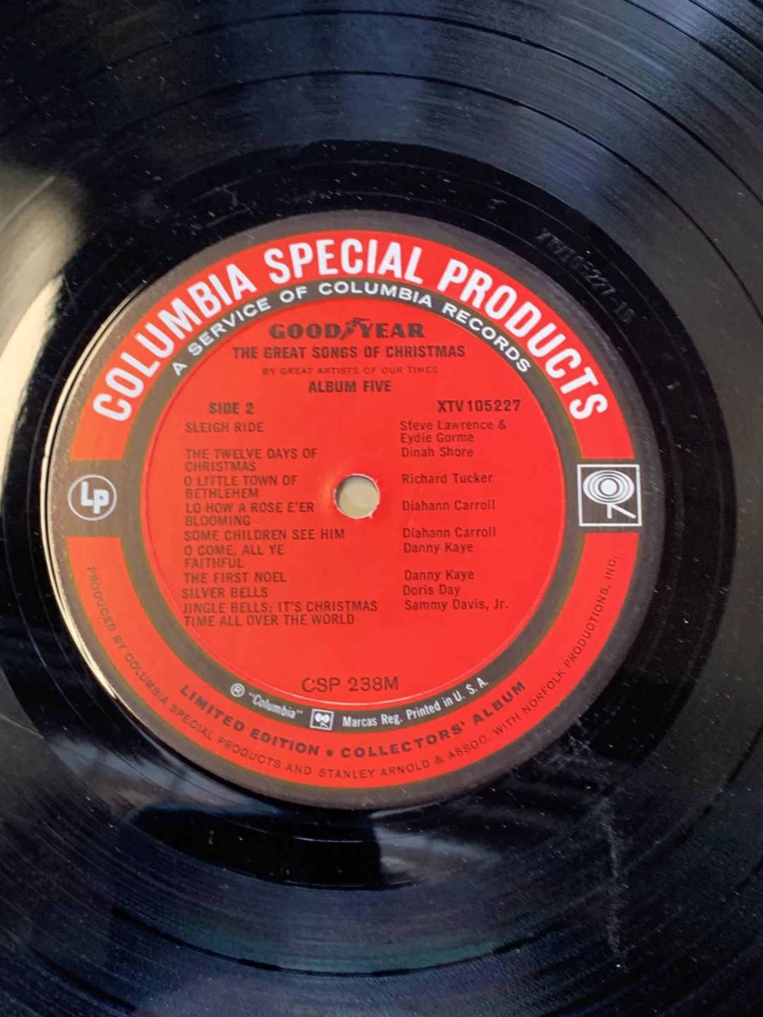 Various – The Great Songs Of Christmas (By Great Artists Of Our Time) Album Five (1965, Columbia Special Products)