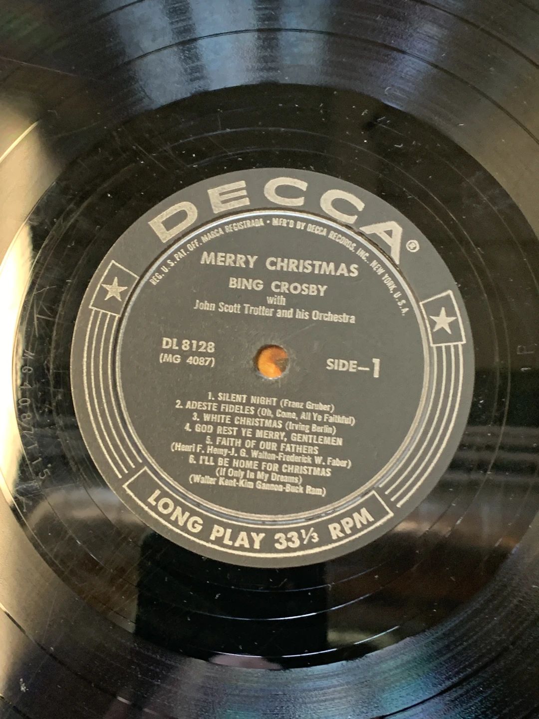 Bing Crosby – Merry Christmas (1955, Decca)