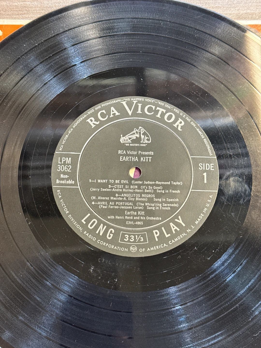 Eartha Kitt – RCA Victor Presents Eartha Kitt (1953, RCA Victor)