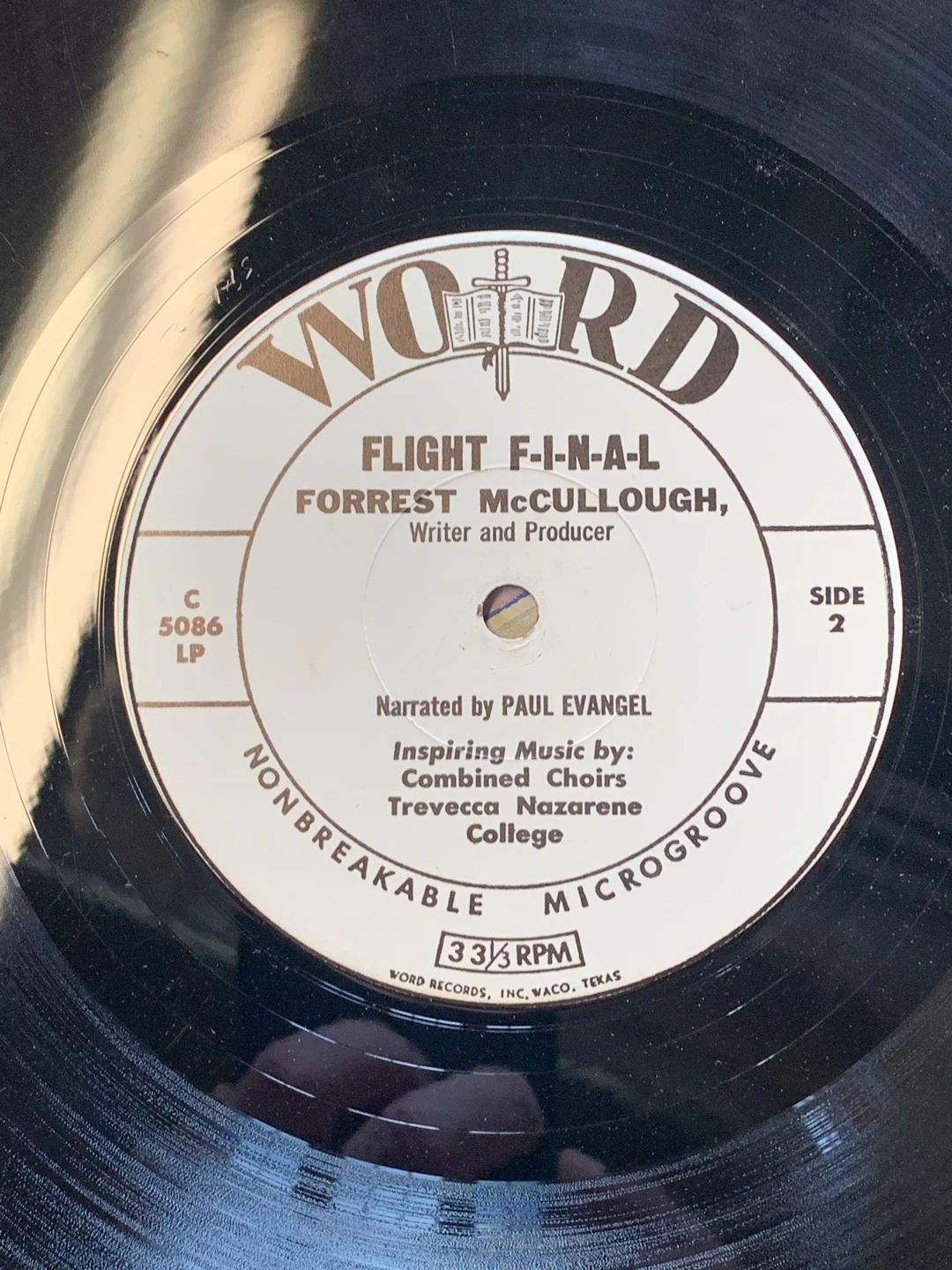 Forrest McCullough – Flight F-I-N-A-L (1965, Word)