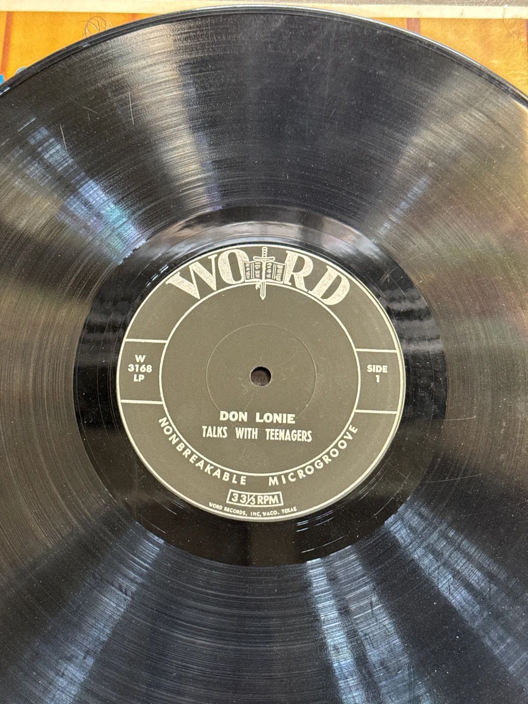 Don Lonie – Don Lonie Talks With Teenagers (1962, Word)