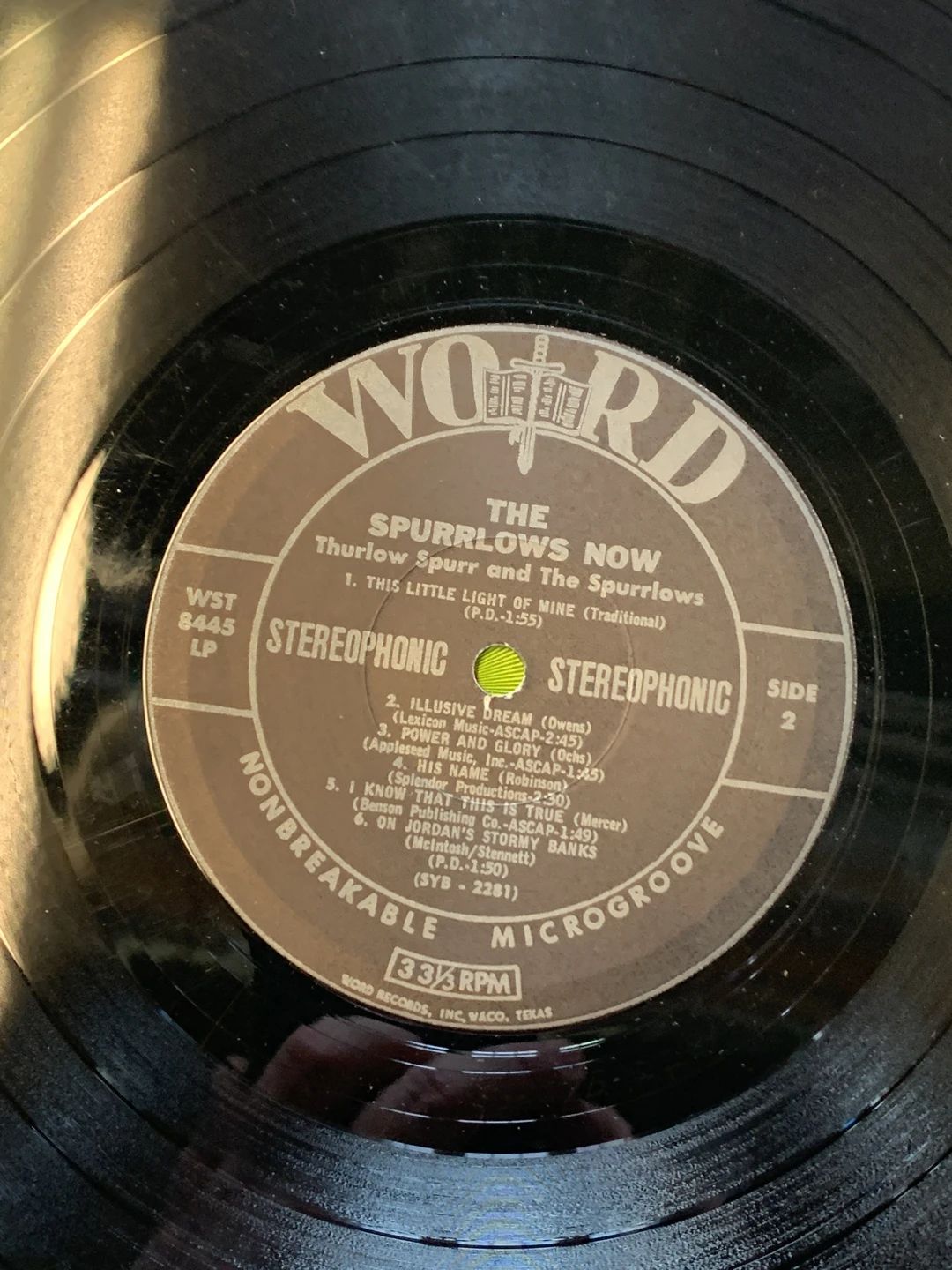 Spurrlows, The – Now (1969, Word)