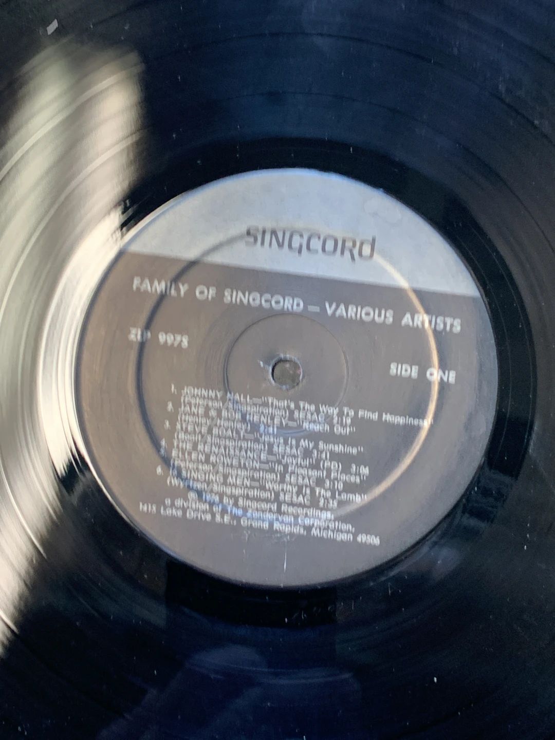 Various – The Family Of Singcord (1976, Singcord)