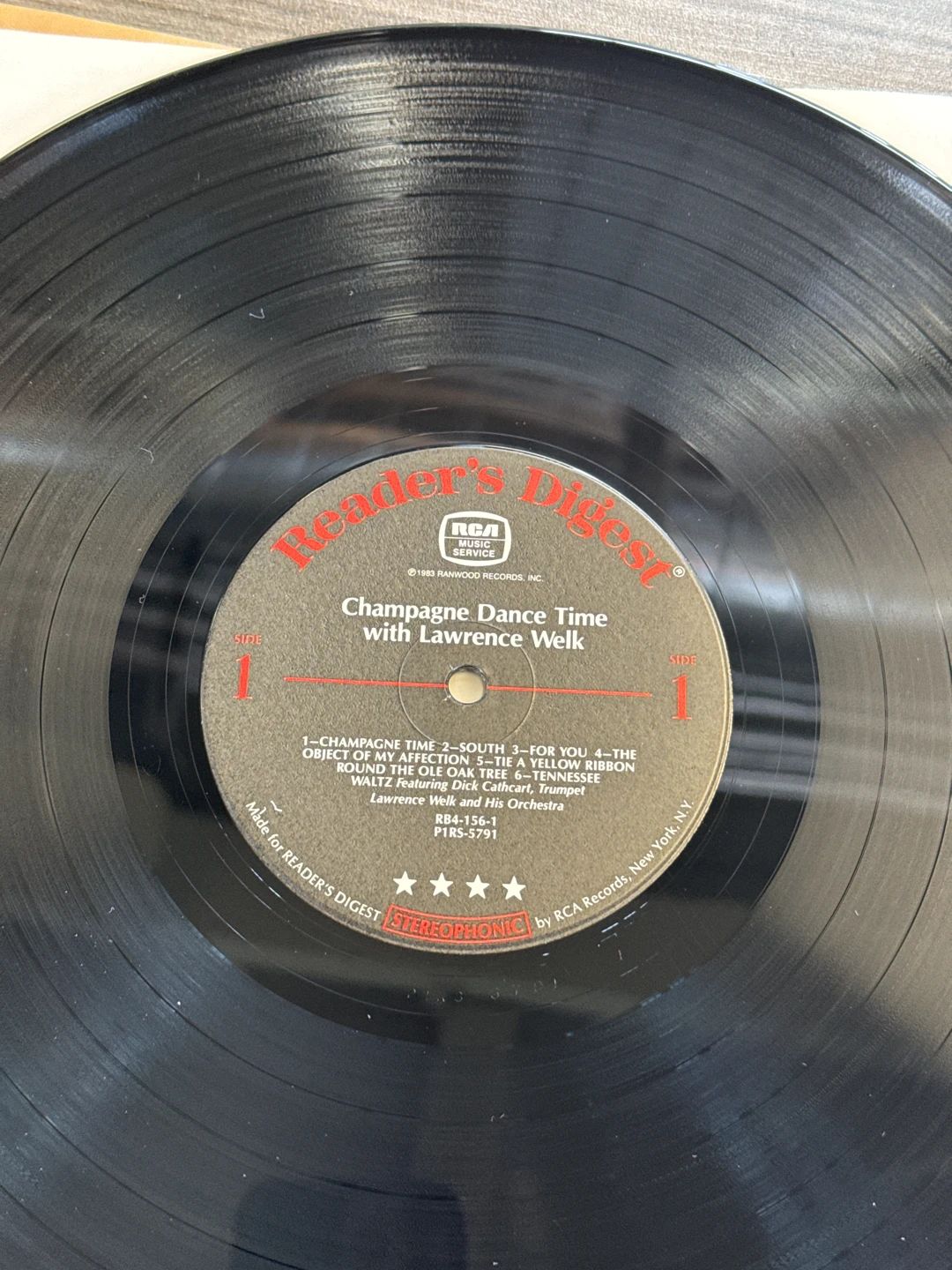 Lawrence Welk And His Orchestra – Champagne Dance Time With Lawrence Welk (1986, Reader's Digest)