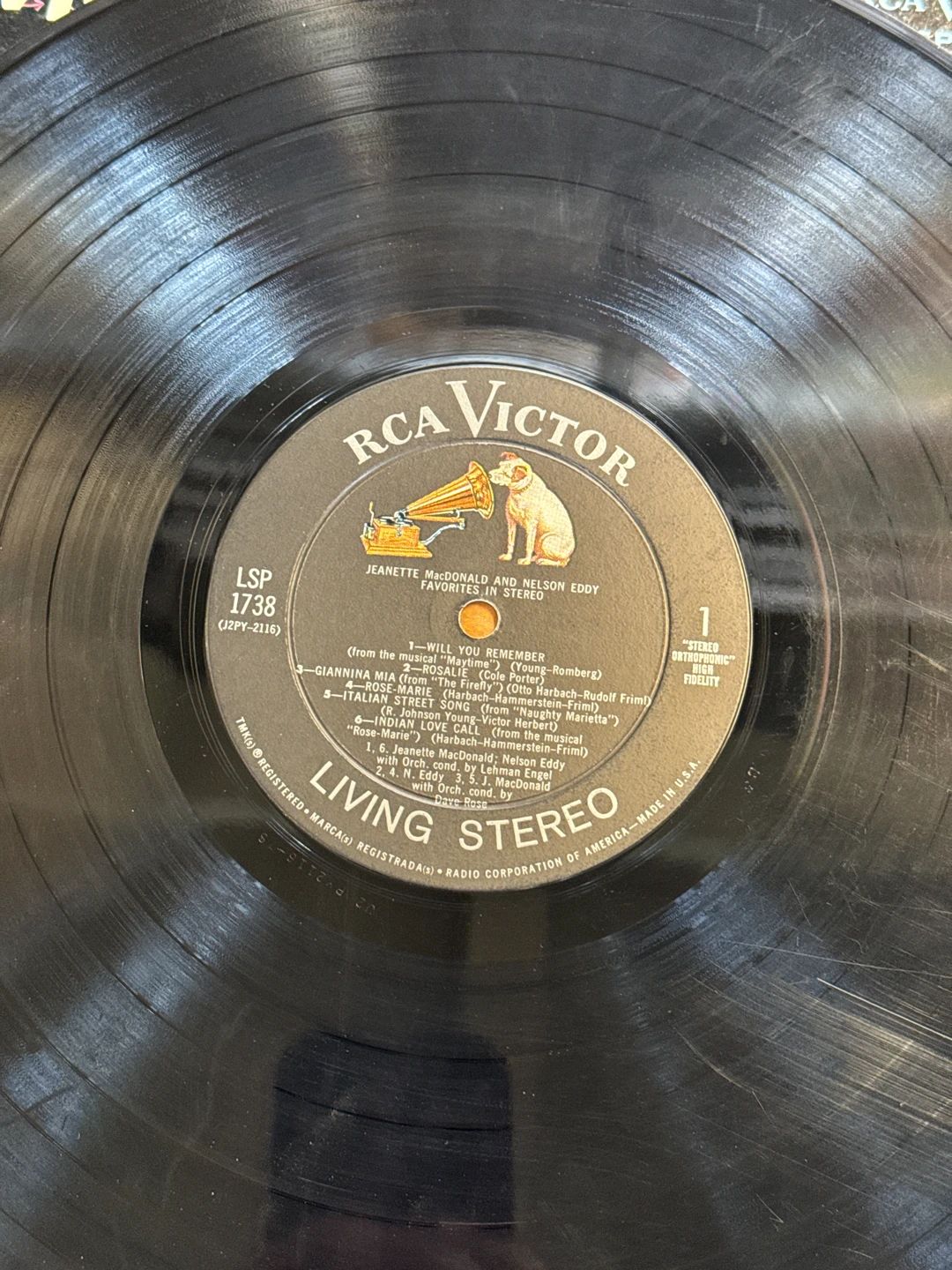 Jeanette MacDonald|Nelson Eddy – Favorites In Stereo (1959, RCA Victor)