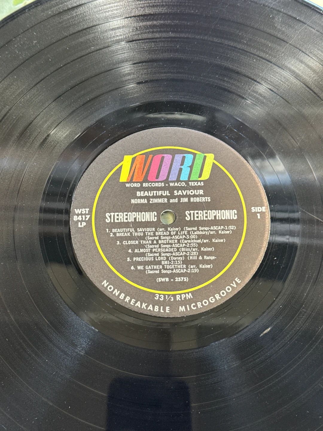 Jim Roberts (3)|Norma Zimmer – Beautiful Saviour (Word)
