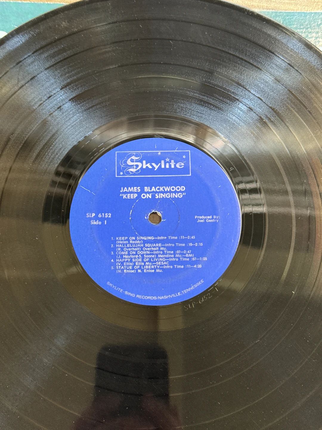James Blackwood – Keep On Singing (1975, Skylite)