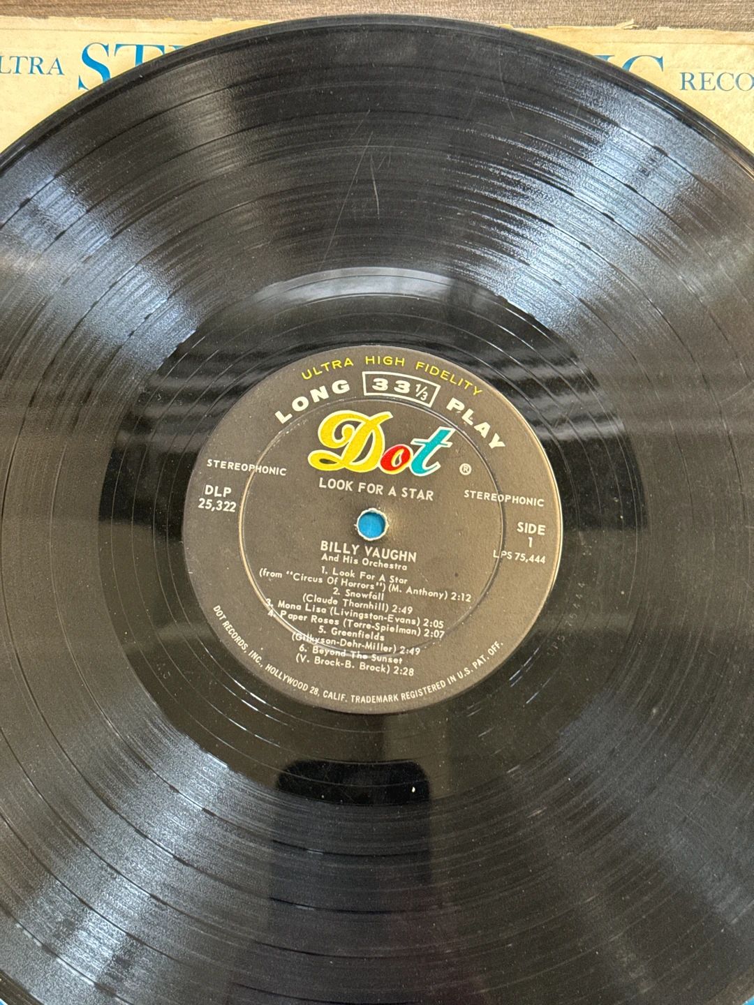 Billy Vaughn – Look For A Star (1960, Dot Records)