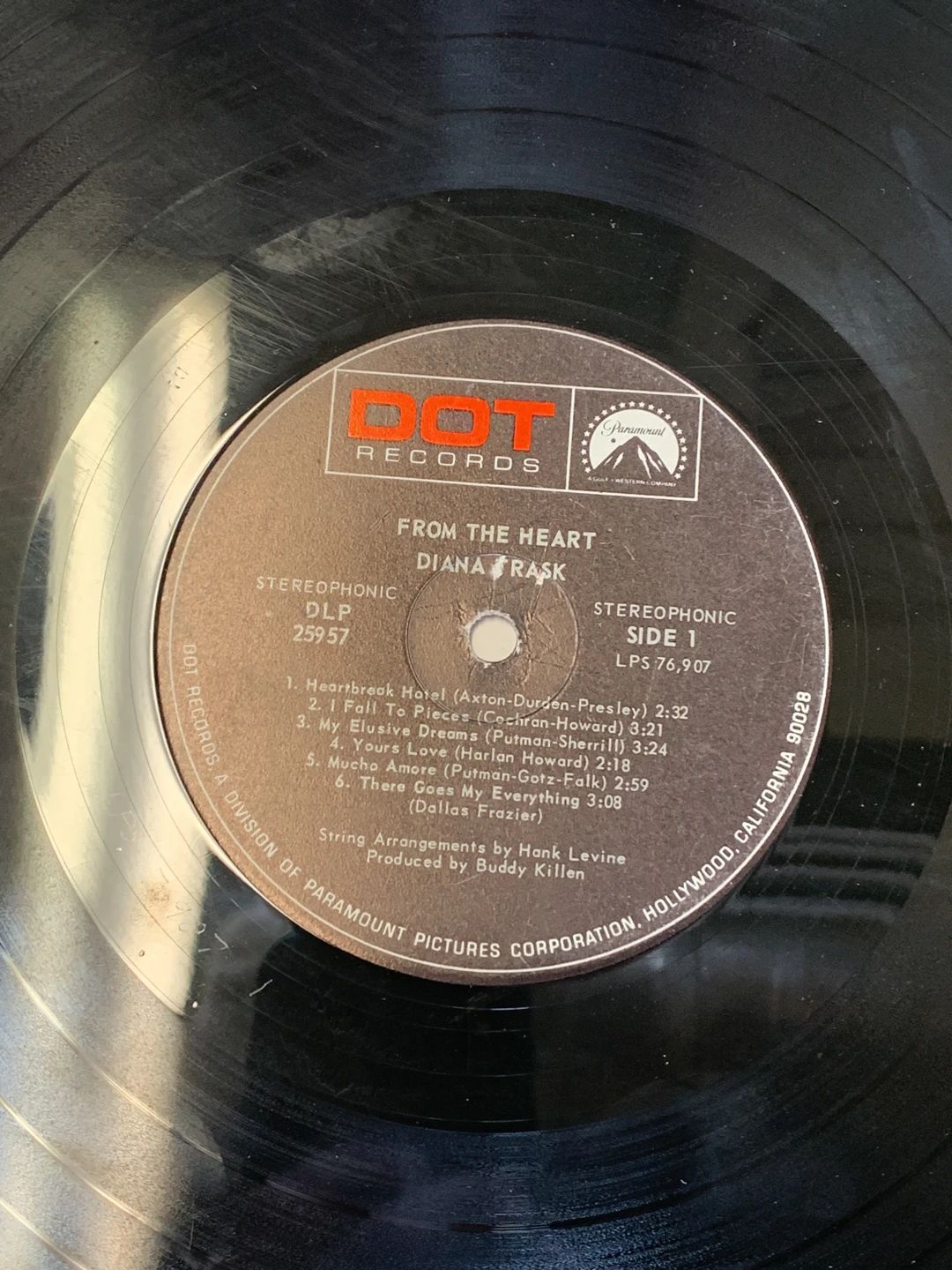Diana Trask – From The Heart (1969, Dot Records)