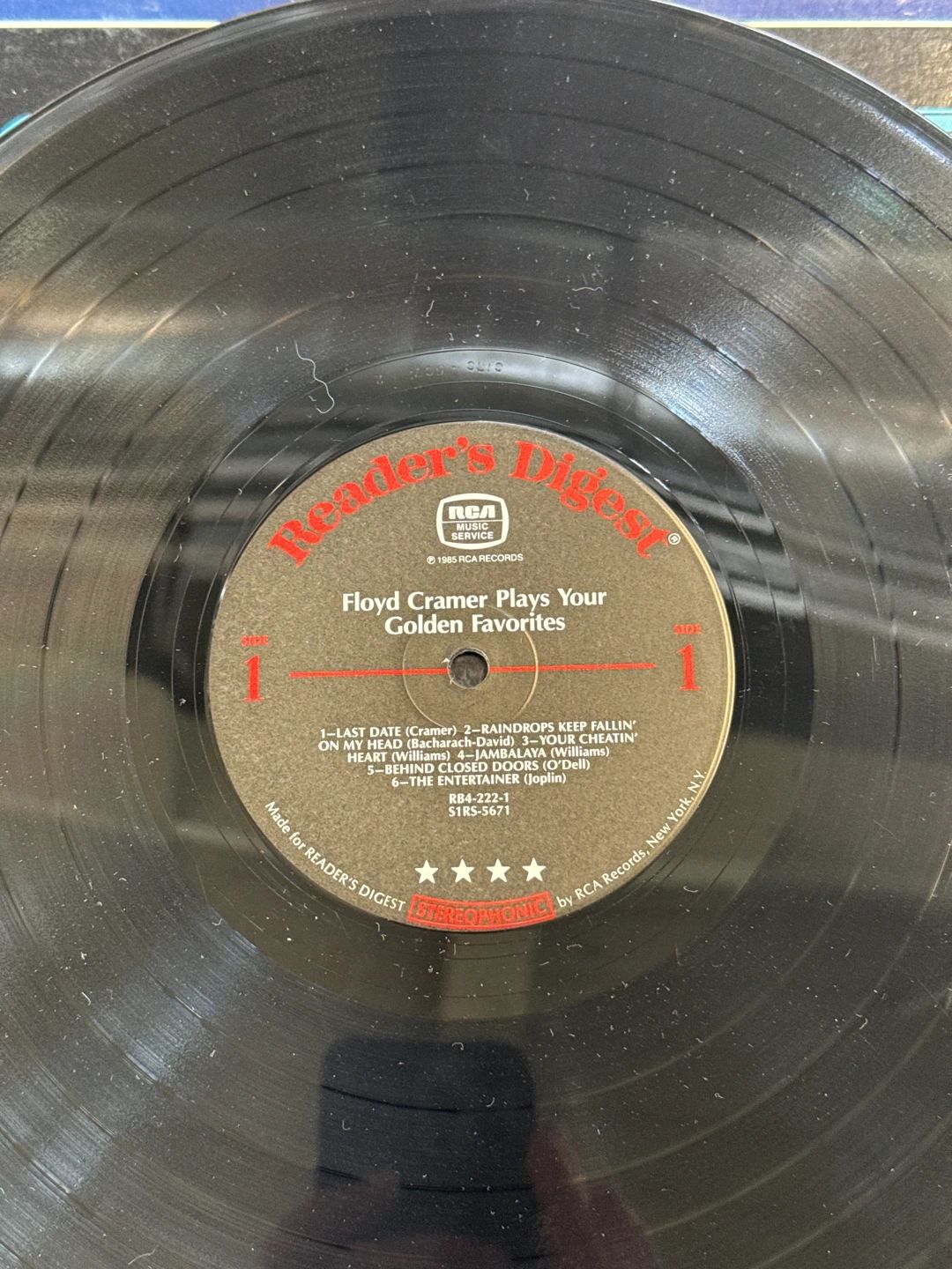 Floyd Cramer – Plays Your Golden Favorites (1987, Reader's Digest)
