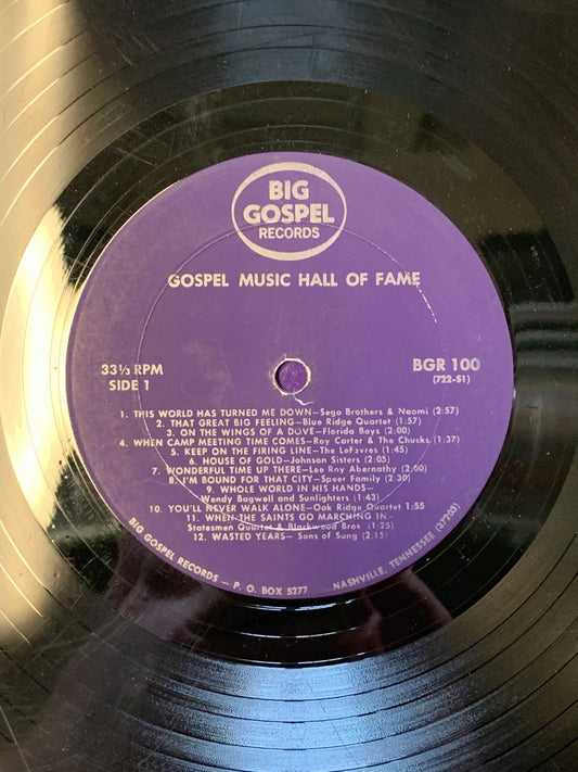 Various – Gospel Music Hall Of Fame (Big Gospel Records)