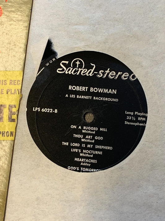 Robert Bowman (3) – The King's Business (1958, Sacred Records (4))