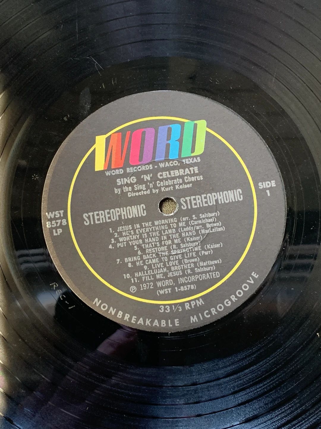 Sing 'n' Celebrate Chorus – Sing 'n' Celebrate (A Double Album Singalong) (1972, Word)