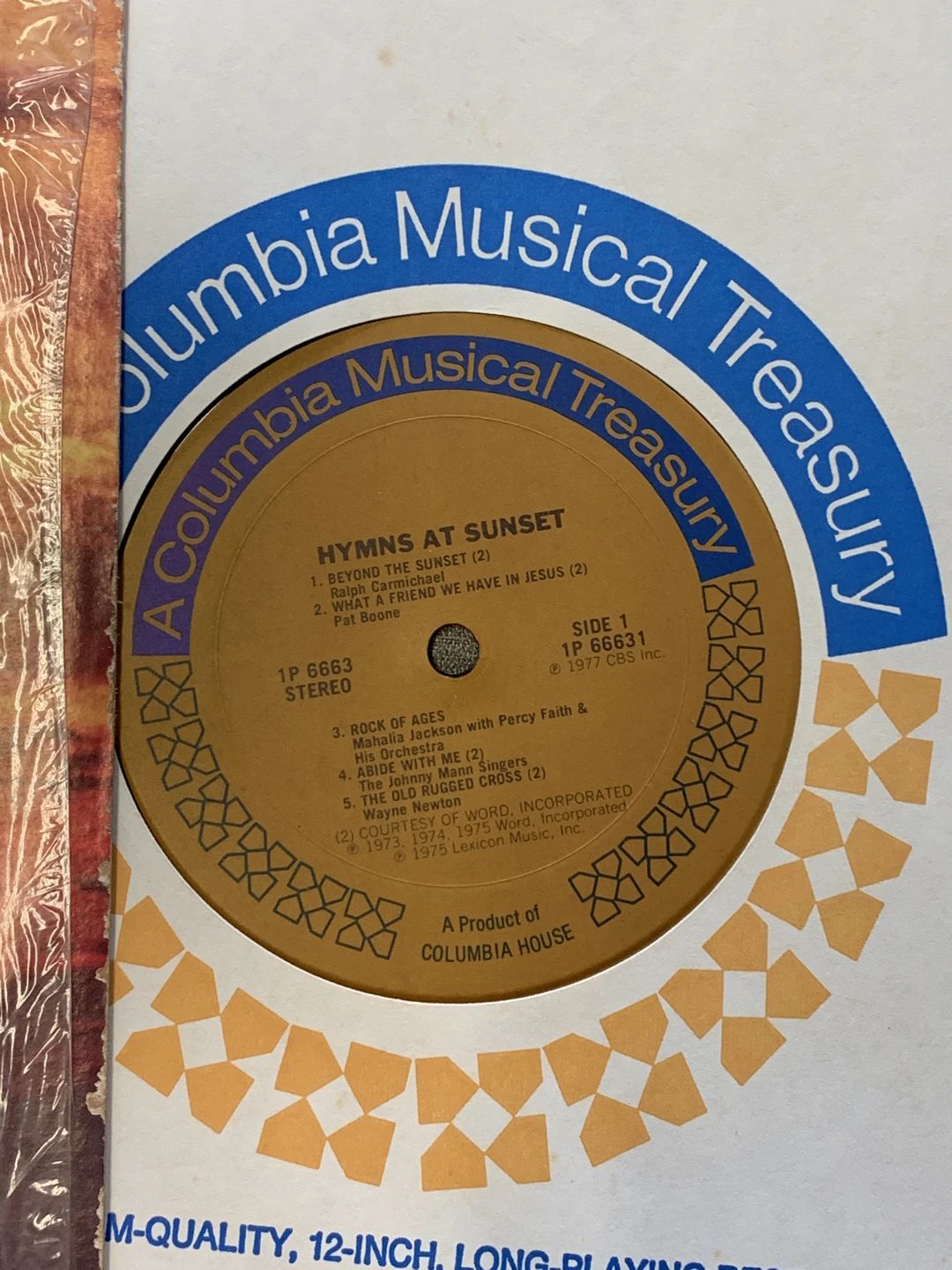 Various – Hymns At Sunset (1977, Columbia House)