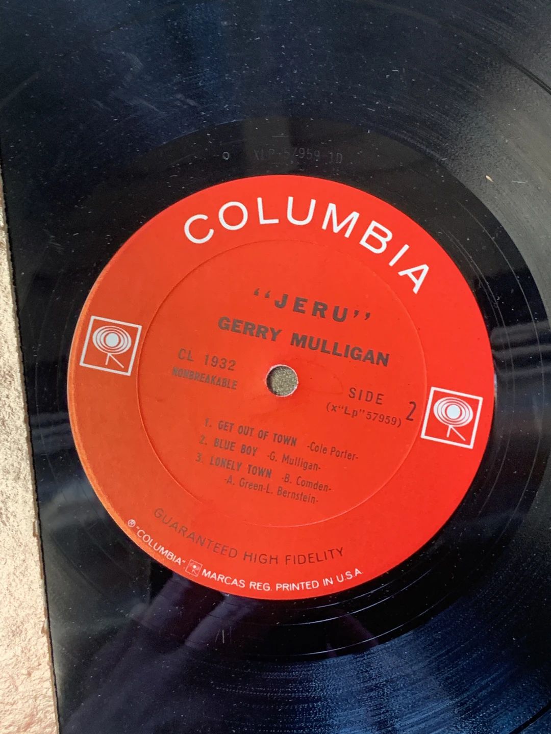 Gerry Mulligan – Jeru (1955, Pacific Jazz)