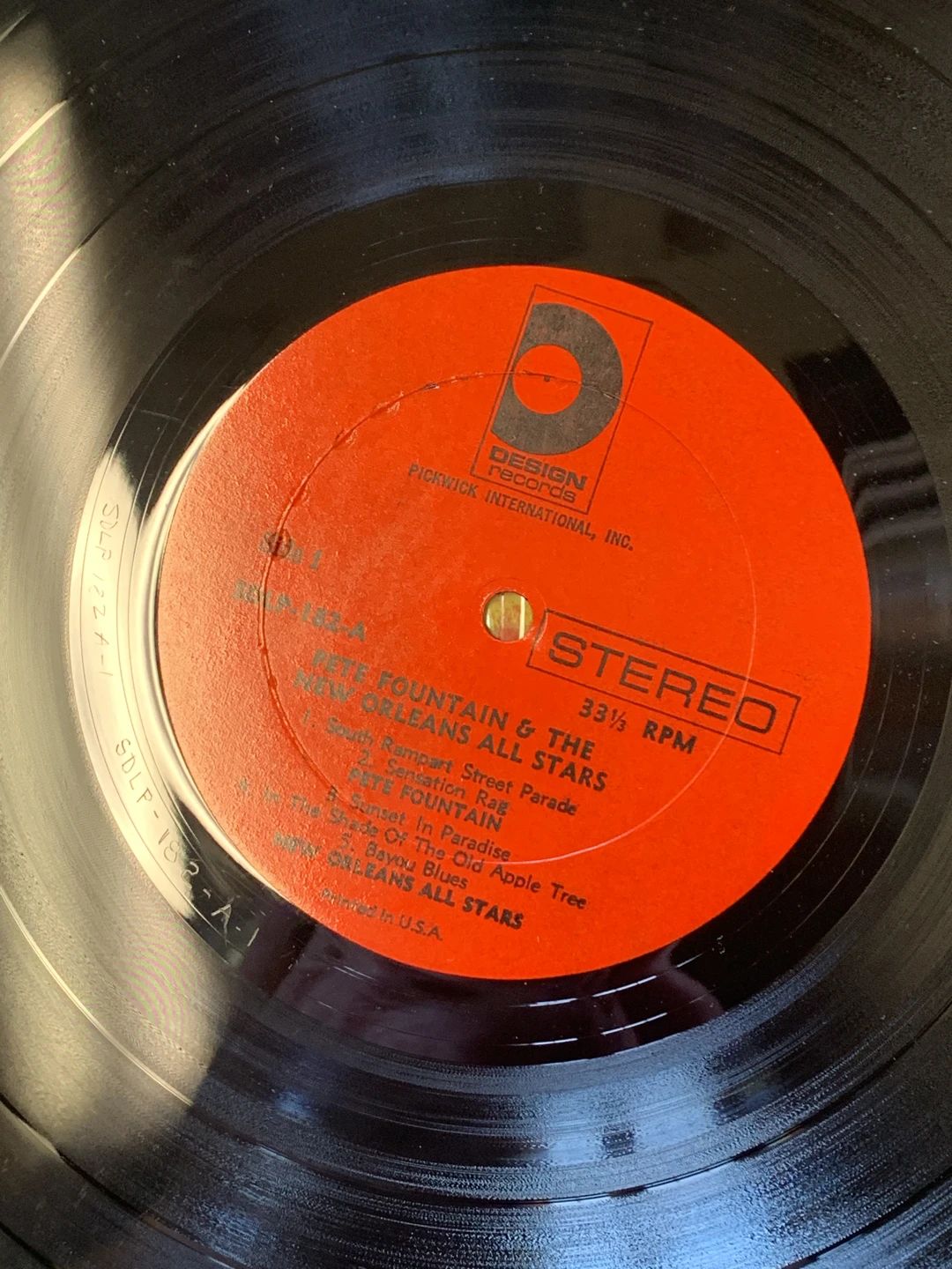 Pete Fountain|The New Orleans All Stars – Pete Fountain & The New Orleans All Stars (Design Records (2))