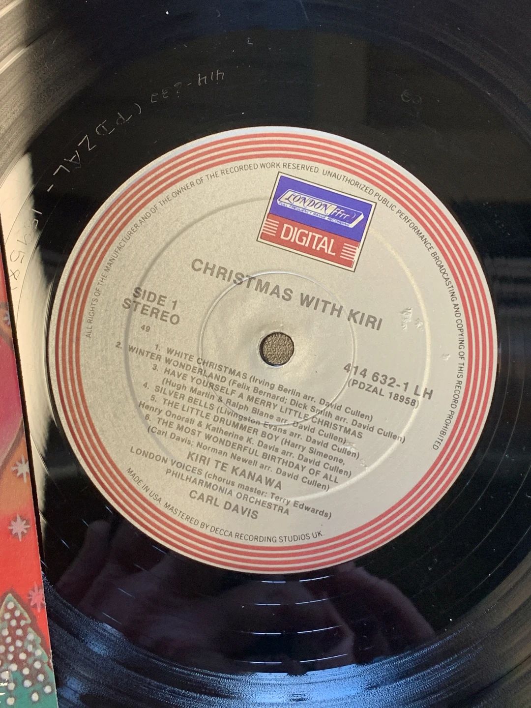Kiri Te Kanawa – Christmas With Kiri (1986, London Records)