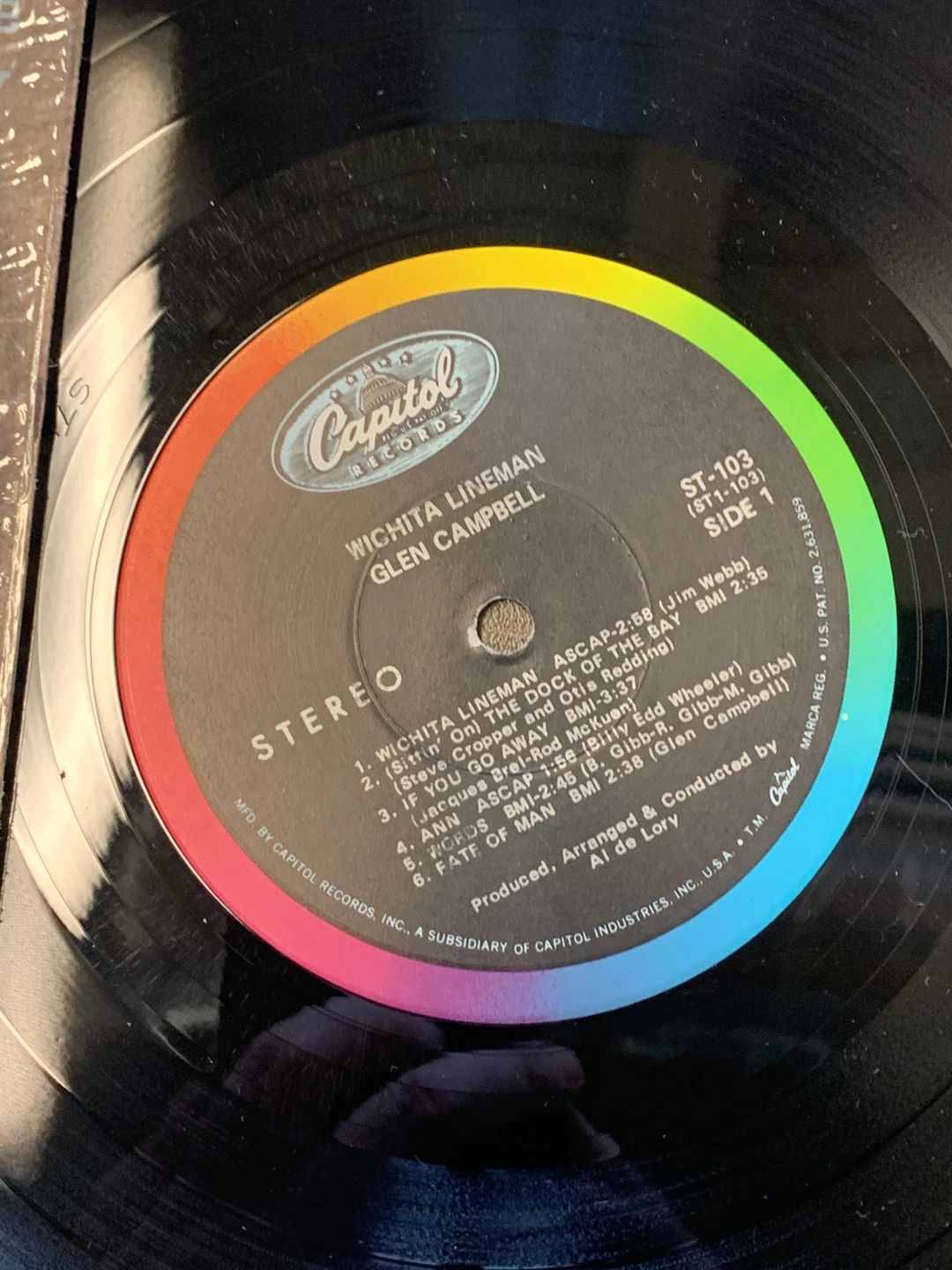 Glen Campbell – Wichita Lineman (1968, Capitol Records)
