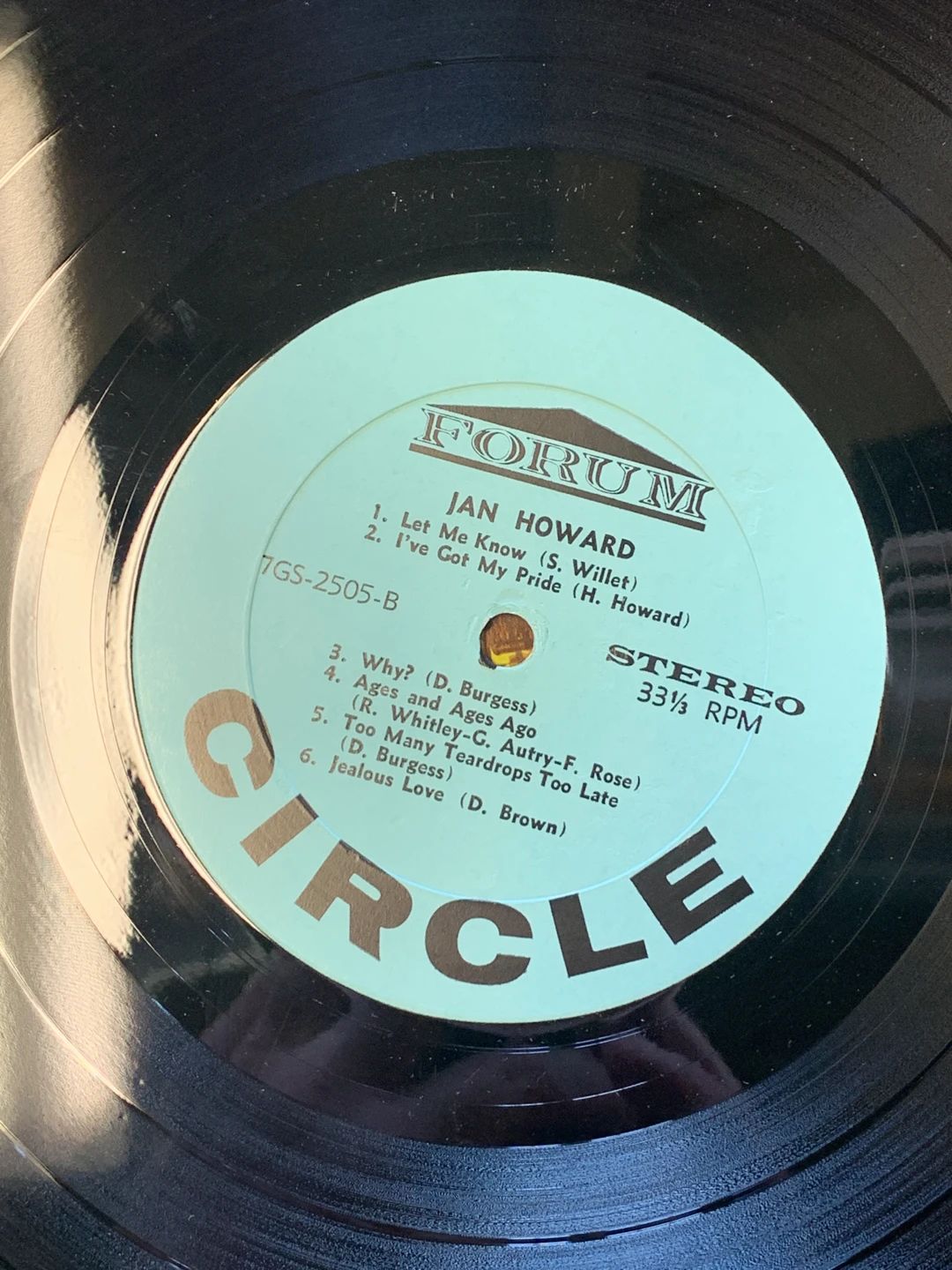 Jan Howard – Jan Howard (1969, Decca)