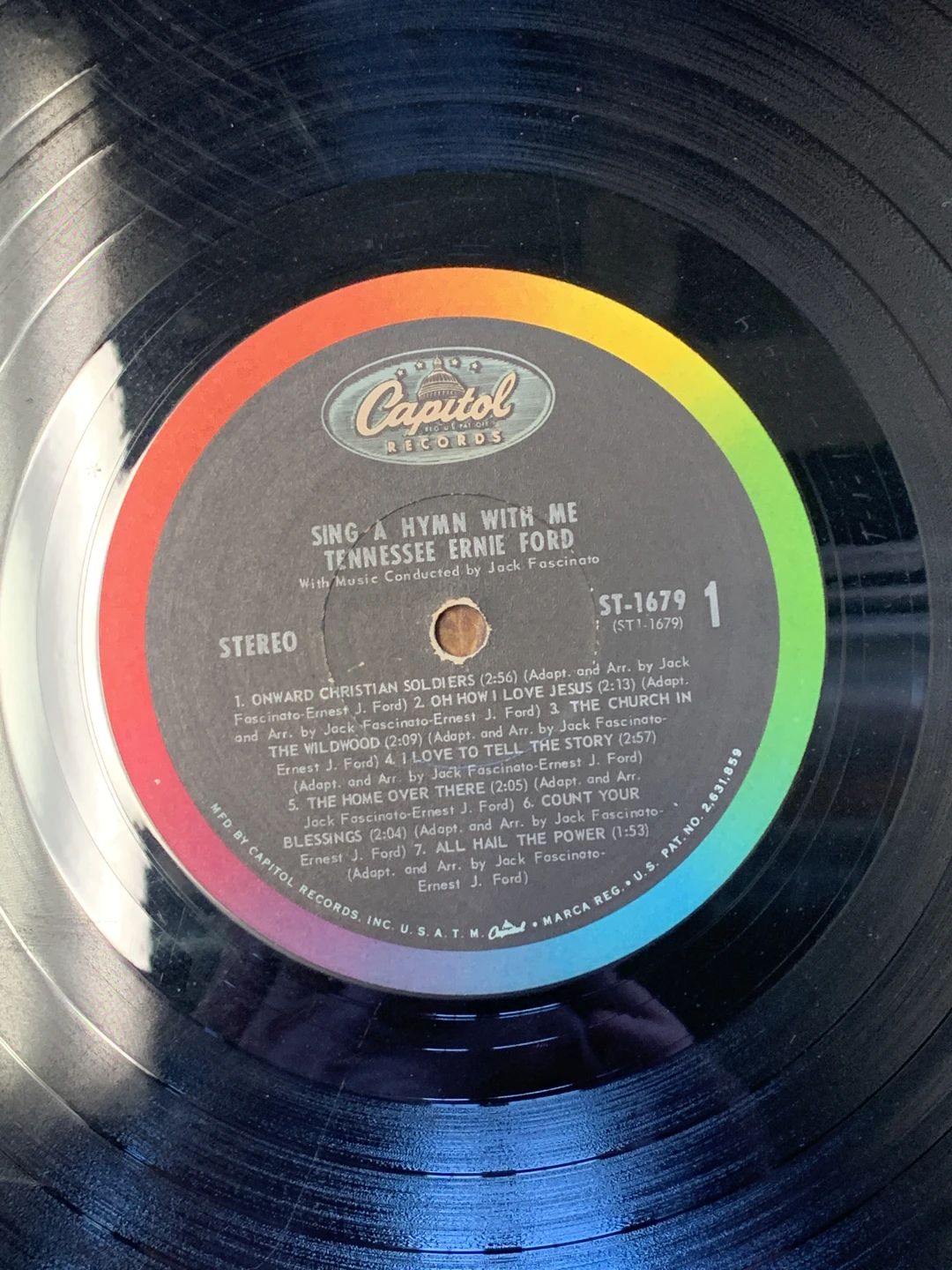 Tennessee Ernie Ford – Sing A Hymn With Me (1960, Capitol Records)