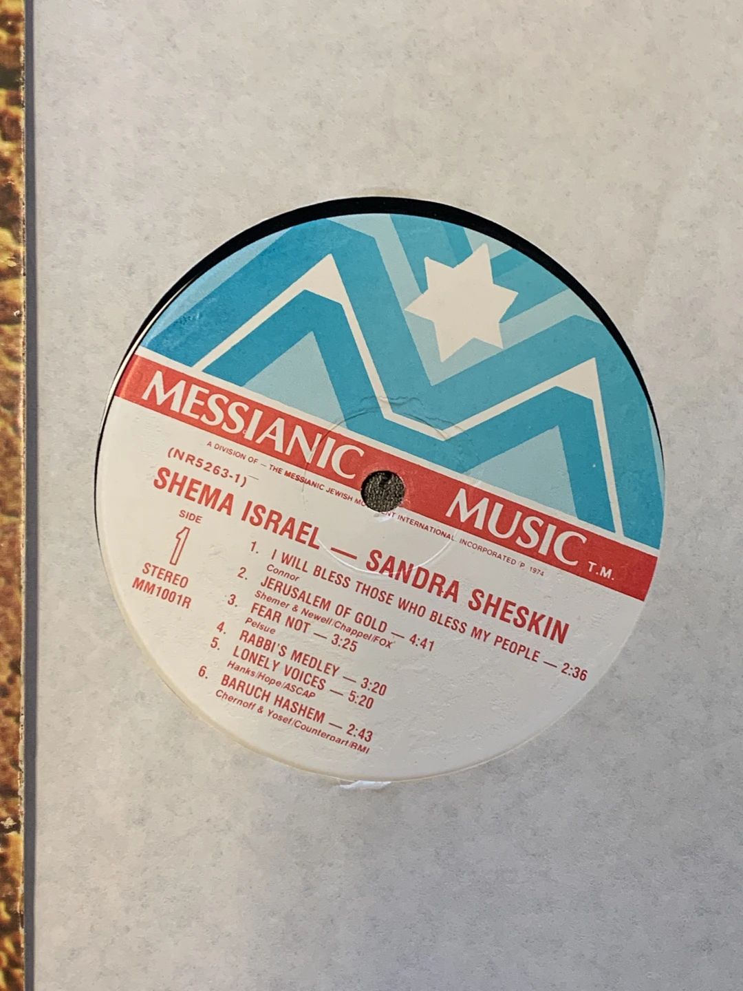 Sandra Sheskin – Shema Israel (1974, Messianic Music (2))