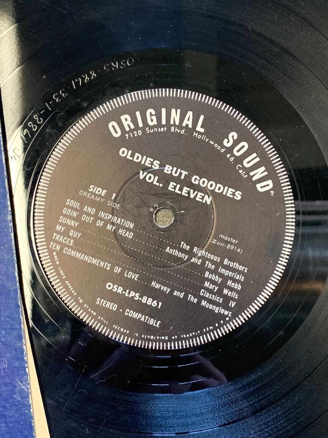 Various – Oldies But Goodies - Vol. 11 (1971, Original Sound)